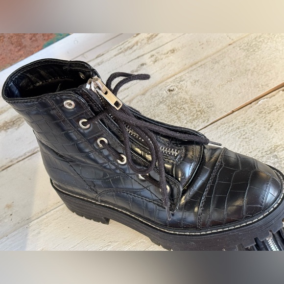 Sugar Black Combat Boots - Picture 10 of 16